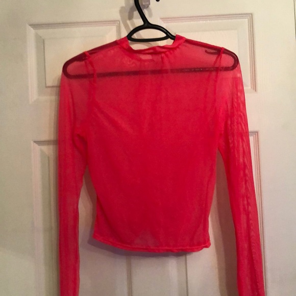long sleeve mesh top - Picture 3 of 4